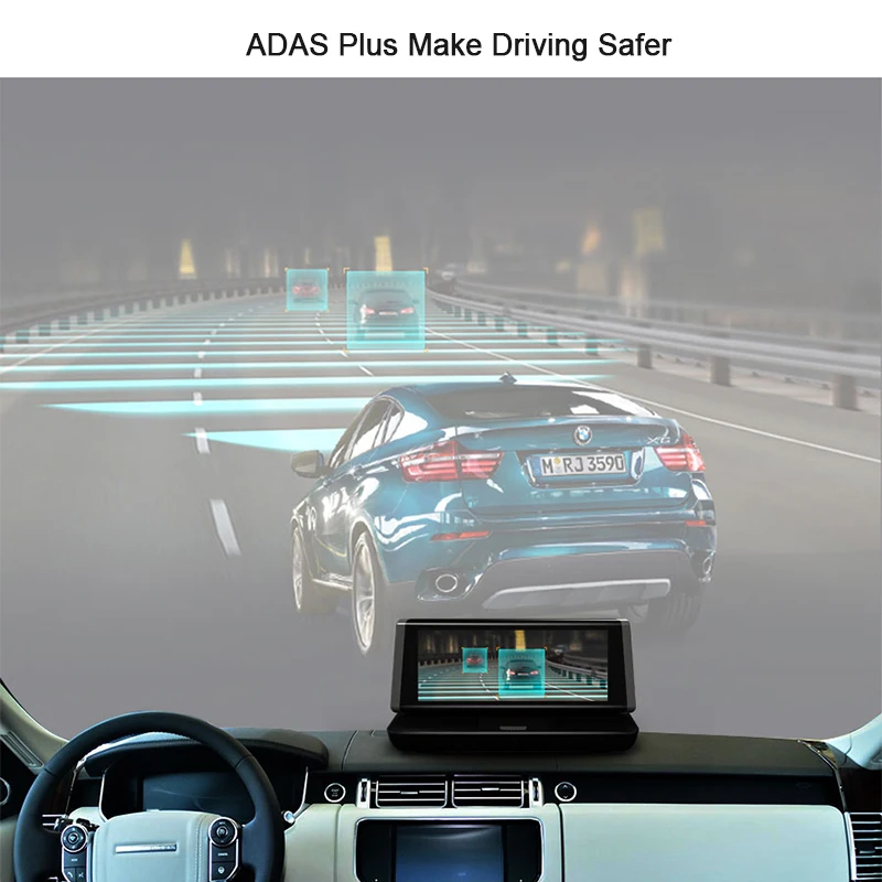 Junsun E35 DVR Car Camera 4G ADAS Android 5.1 FHD 1080P Video Recorder RAM 1G / ROM 16G Registrar DVR with Two Cameras