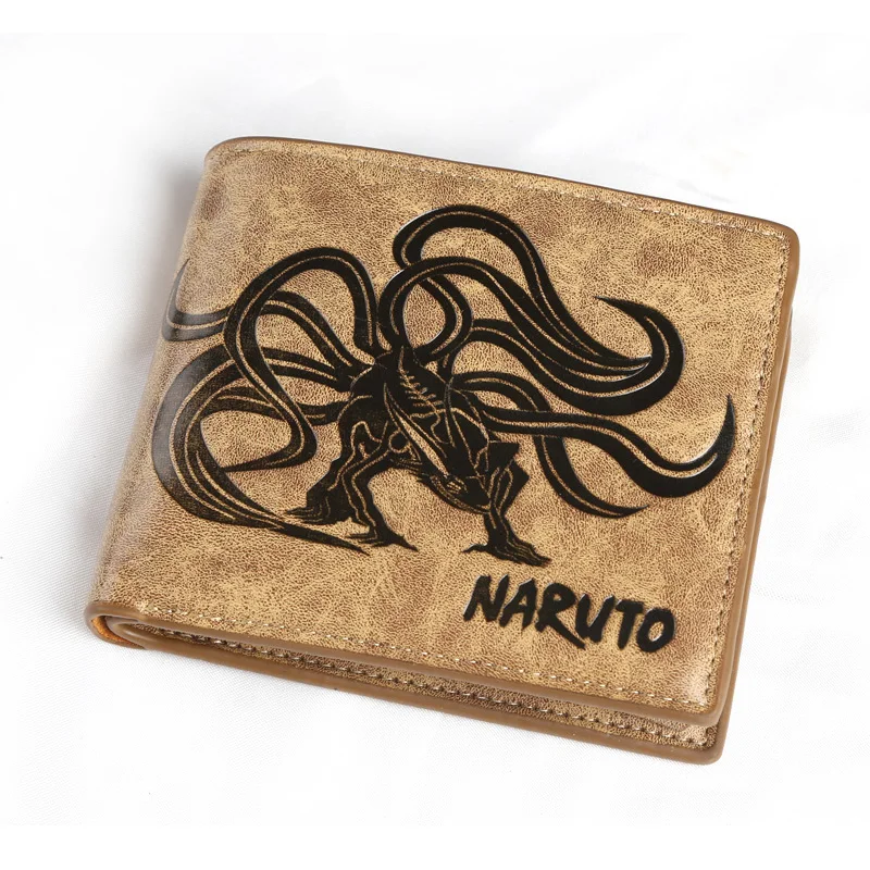 Японский аниме Наруто shippuden PU короткий кошелек с bijuu Kurama/кюююби хаки|wallet pouch|wallet