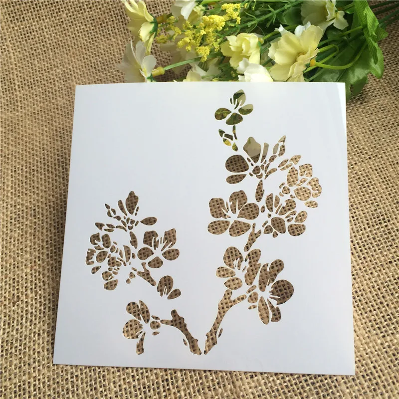 

1 Sheet Layering Stencils for DIY Scrapbooking/photo album Decorative Embossing DIY Paper Cards Crafts