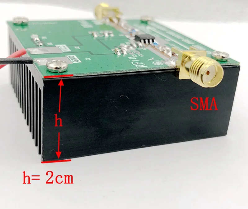 0.8MZH 1Gmz 2 Вт Высокая мощность линейность RF широкополосный усилитель мощности для