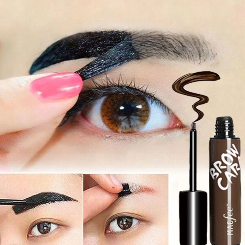 

Eyebrow Enhancer Dye Cream Long-lasting Tattoo Henna Tint Pigment Eyes Professional Make up Brown Eye Brow Gel