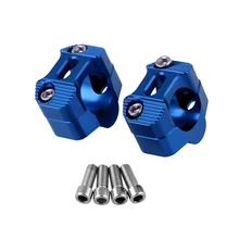 Универсальный мотоцикл руль стоячий Зажим адаптер CNC алюминиевый руль крепление стояк 1 1/" 28 мм