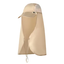 Открытый Спорт Пешие прогулки козырек солнцезащитная Кепка лицо шеи крышка рыбалка солнце Защитная Кепка лучшее качество