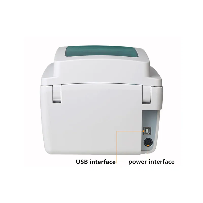 New 1824D thermal label barcode printer commodity price QR code sticker