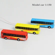 10pcs/lot Scale Model Light Cars 1:150 Alloy Model Bus Model Toy Layout Scale Light Bus Model with LED 10pcs/lot Scale Model Light Cars 1:150 Alloy Model Bus Model Toy Layout Scale Light Bus Model with LED