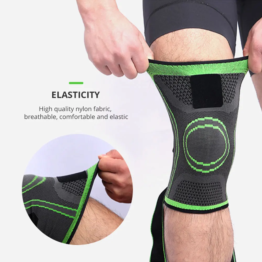 ALBREDA 1 PCS في الهواء الطلق الركبة دعم المهنية واقية الرياضة الركبة سادة تنفس ضمادة دعامة الركبة كرة السلة تنس الدراجات ALBREDA 1 PCS في الهواء الطلق الركبة دعم المهنية واقية الرياضة الركبة سادة تنفس ضمادة دعامة الركبة كرة السلة تنس الدراجات