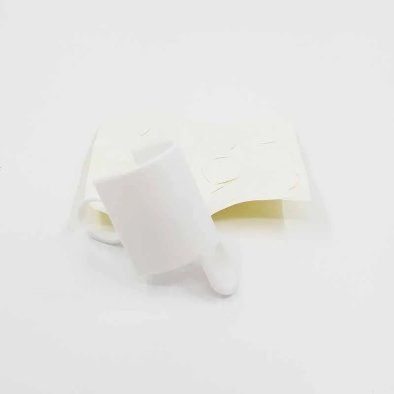 

Pink/White Color Adhesive ring Eyelashes Glue Holder Individual Eyelash Extension Patch Adhesive Pallet Stand Holder Makeup Tool