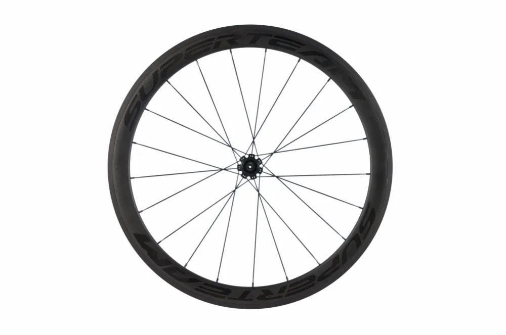 Clearance SUPERTEAM 700C 50mm Clincher Bike Carbon Road Bicycle Wheels Carbon Wheelset Basalt Braking Surface Glossy Decal 4 Clearance SUPERTEAM 700C 50mm Clincher Bike Carbon Road Bicycle Wheels Carbon Wheelset Basalt Braking Surface Glossy Decal 4