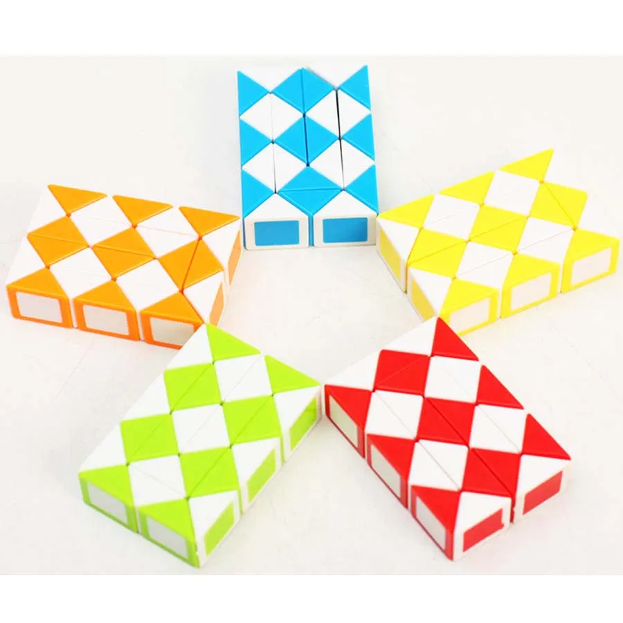 

Mini Snake 24 Segment Small Magic Ruler Cube Creative Twist Puzzle Twisty Toy Intellectual Development