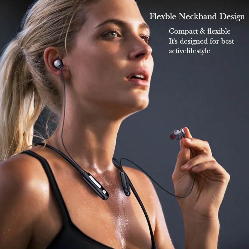 M. uruoi беспроводные наушники Hands Free спортивные стерео вкладыши Bluetooth с микрофоном