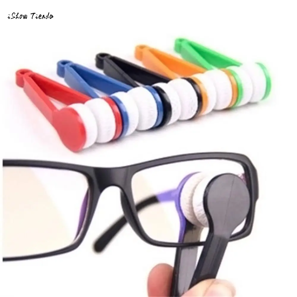 1PC New Microfiber Mini Sun Glasses Eyeglass Brush Cleaner Cleaning Spectacles Tool Clean | Дом и сад