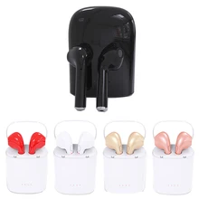 HBQ-I7 TWS Wireless Bluetooth headphone In ear headphones Mini Business office earphone bluetooth headset for mobile phone