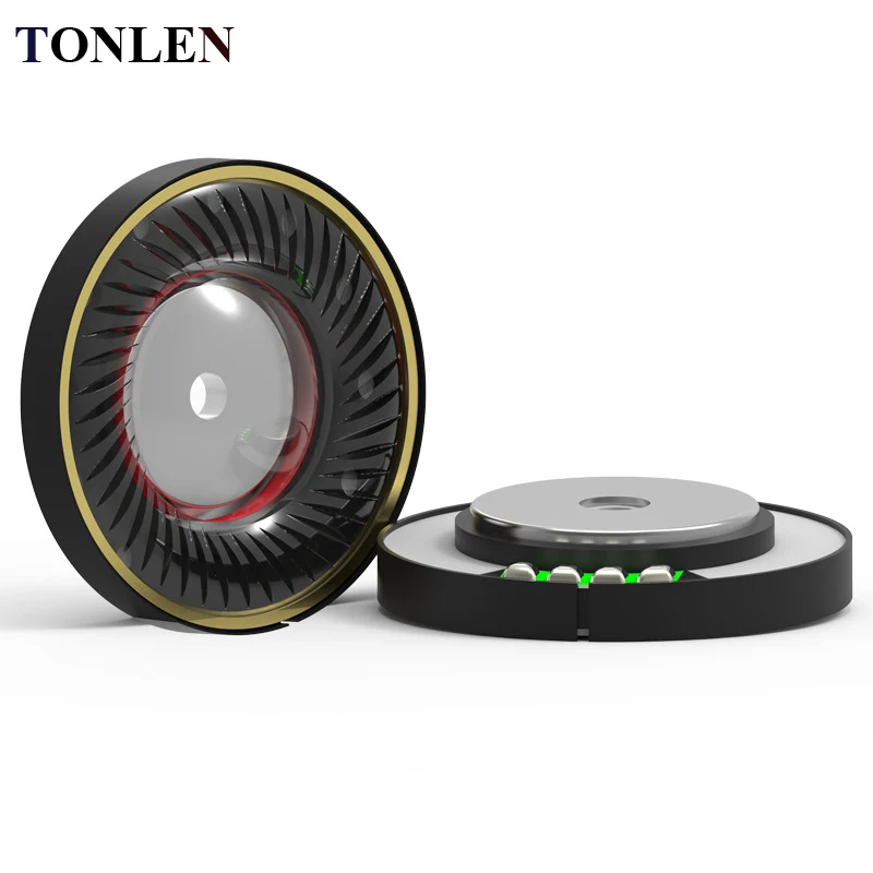 

TONLEN 10pcs 40mm Headphone Speaker Copper Ring hHorn DIY Headphone Unit For Auricular Wireless Bluetooth Auricular Headphones