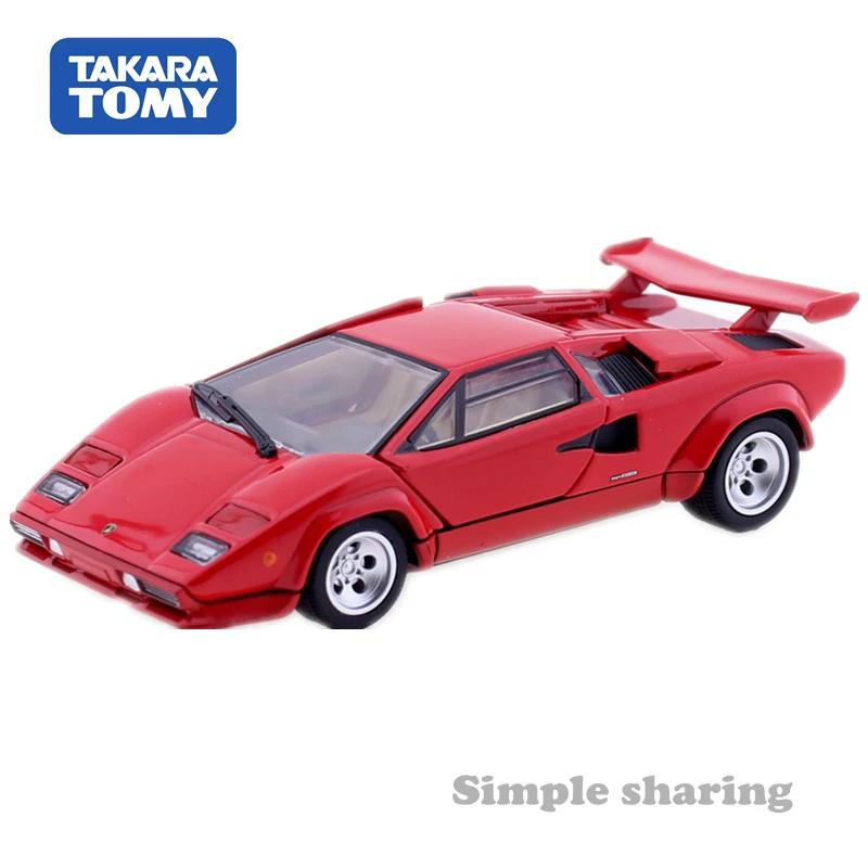 Tomica Premium RS Lamborghini Countach LP 500 S масштаб 1:43 спортивный автомобиль Takara TOMY литая металлическая модель новые игрушки