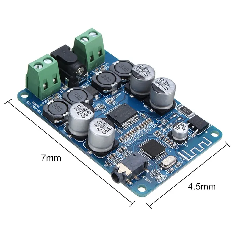 TDA7492P bluetooth 2x25 Вт беспроводной V2.1 аудио приемник Плата усилителя мощности модуль