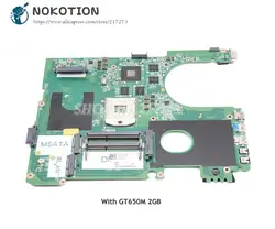 NOKOTION для Dell Inspiron 17R 7720 Материнская плата ноутбука GT650M 2 ГБ DA0R09MB6H1 REV H CN-0MPT5M 0MPT5M 3D разъем