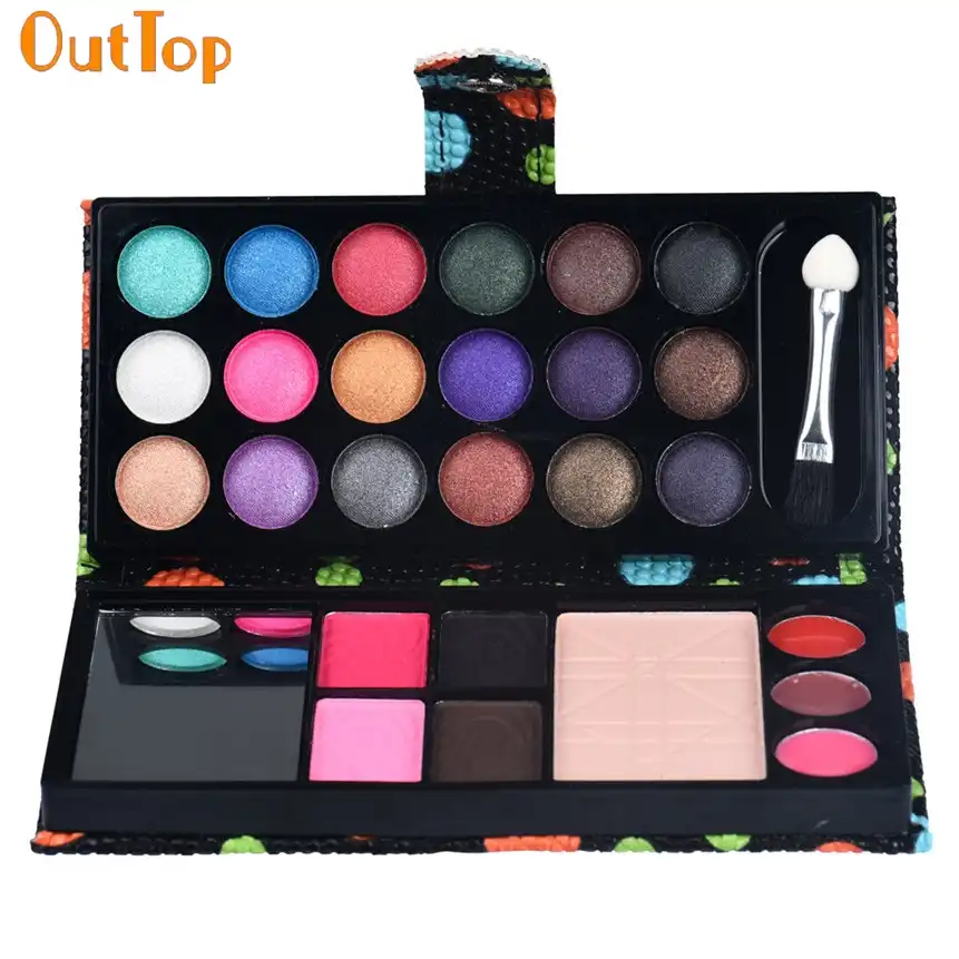 eyeshadow & blusher palette