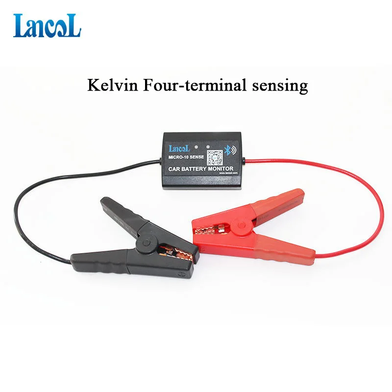 LANCOL 12V Auto Battery Monitor Car Battery Tester With Bluetooth Automotive Diagnostic Tools Digital Household Battery Analyzer LANCOL 12V Auto Battery Monitor Car Battery Tester With Bluetooth Automotive Diagnostic Tools Digital Household Battery Analyzer
