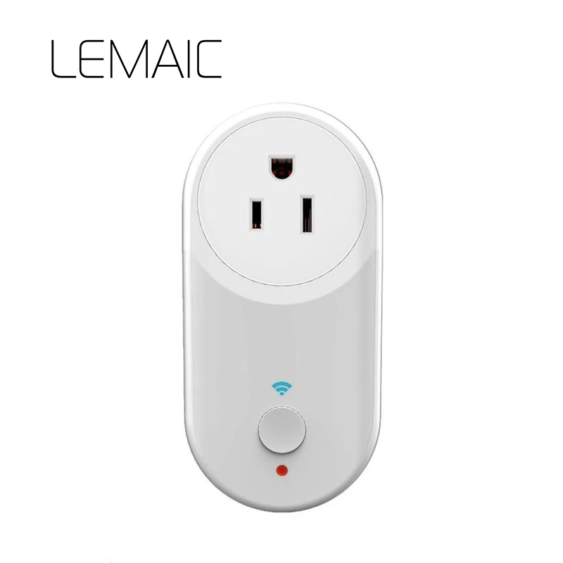 

LEMAIC Power Meter Monitor 2.4GTimer wifi socket plug outlet Smart remote wireless Controls for iphone Ipad Android