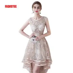 FADISTEE/Новое поступление, платья для выпускного вечера, Vestido de Festa, платье с круглым вырезом, кружевное вечернее платье с открытой спиной