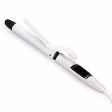 Профессиональный ЖК-цифровой дисплей влажные сухие керамические бигуди для волос Электрический утюжок для завивки волос палочка персональный Салон укладки волос