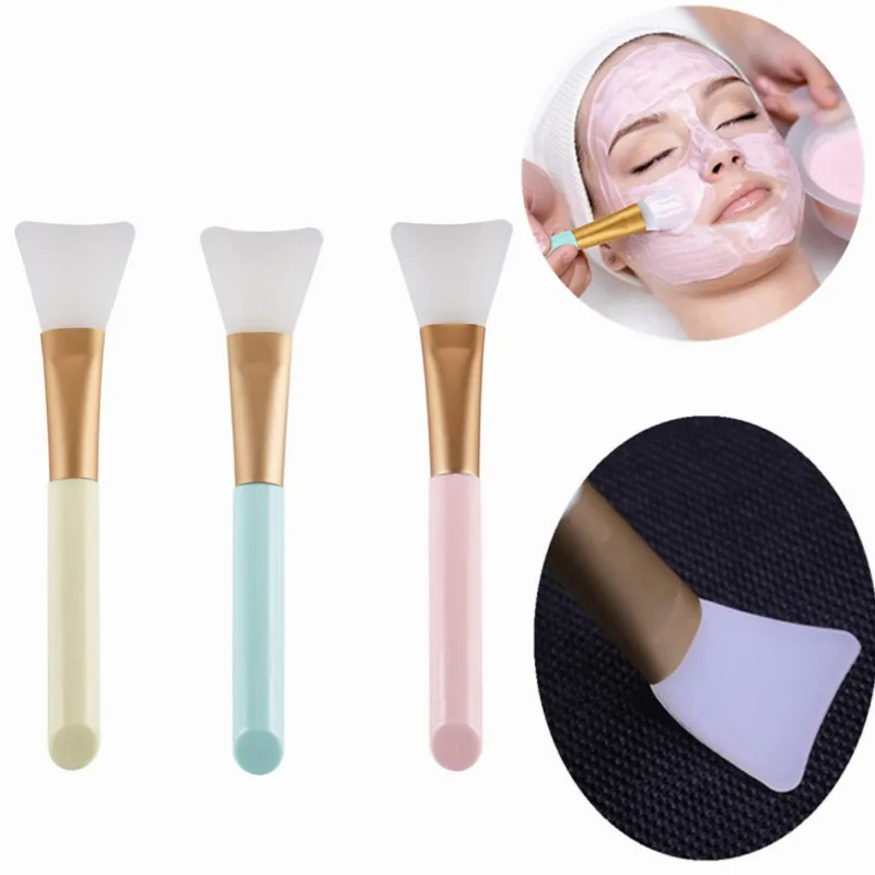 

1PC Professional Silicone Facial Mask Brush Face Mud Mask Applicator Brush Beauty Makeup Brushes for Women Girls Maquiagem