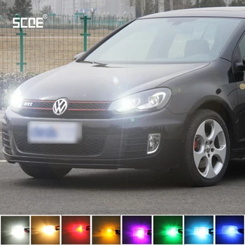 

For Volkswagen Golf V SCOE 2015 New High Quality 2X 12SMD LED Front Parking Light Front Side Marker Light Source Car Styling