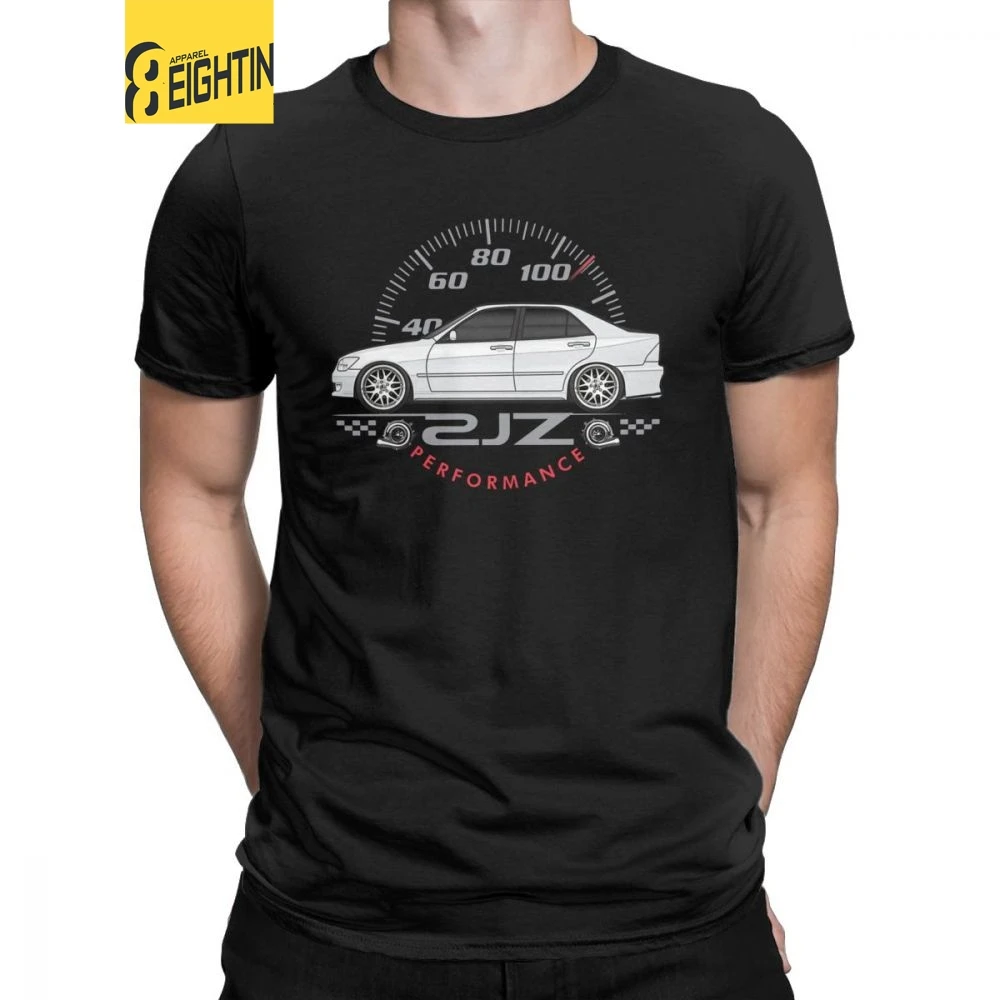 

JDM Tee Shirt Japanese Cars Sportcar Engine Vehicle T Shirt Men Designs Clothes Novelty T-Shirts Crew Neck Purified Cotton