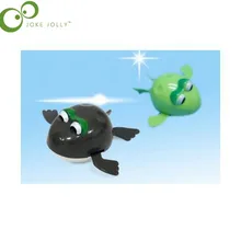 Детские водяные игрушки на обмотке лягушка Творческий Ванна для младенцев животных игрушечные лошадки LYQ