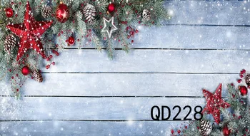 

Seamless Snow Pine Cone Boards Customized Washable No Crease Polyester Backdrop Background Photography Studio Prop Photographic