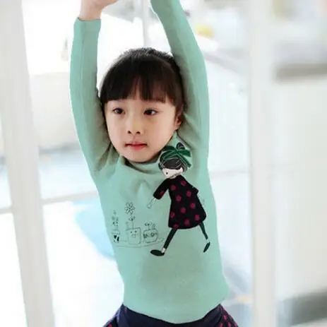 

Wholesale Baby Kid Long Sleeve Girl Cotton Shirt Tops Clothes Girl Blouse Shirt Size 3-11Y Girls Spring Shirts Children Clothes