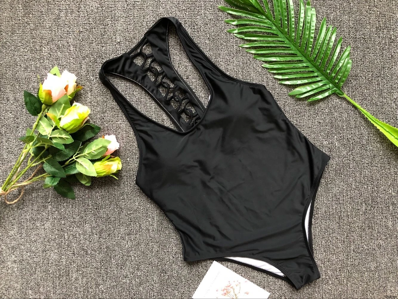 Backless One Piece Swimsuit 2018 Swimwear Women Swimsuit Push Up Sexy