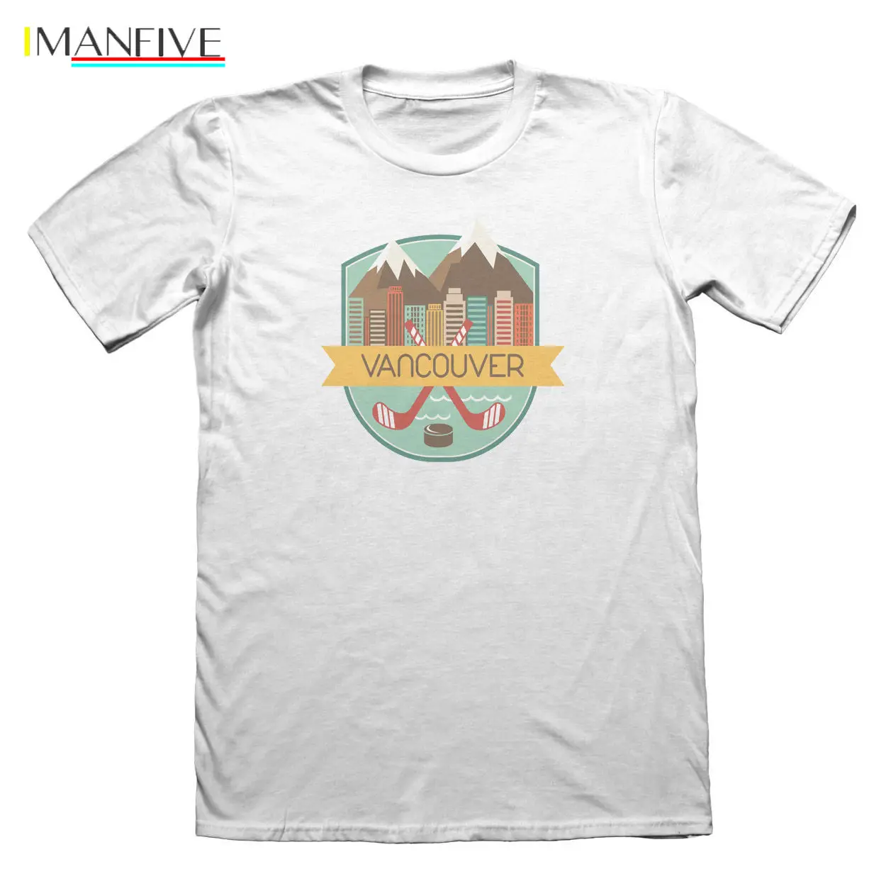 

2019 Summer Fashion Hot Vancouver Canada Ice Hockeys Design T-Shirt - Men's Fathers Day Christmas #9186 Tee shirt