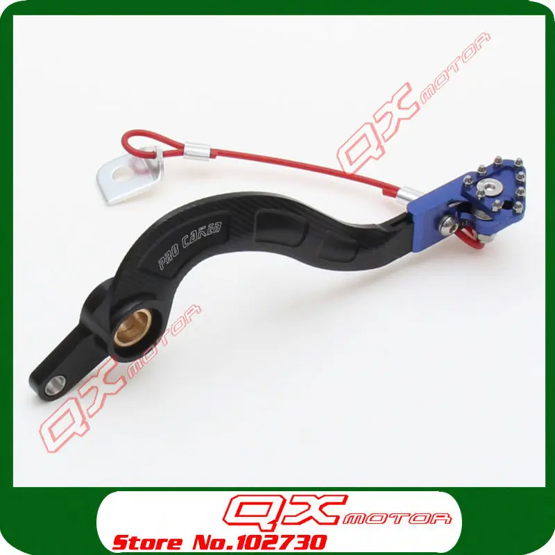 

CNC Alloy Billet Flexable Rear Brake Pedal Fit YZF 250F YZ450F WR250F Dirt Bike Motocross Off Road Motorcycle Free shipping