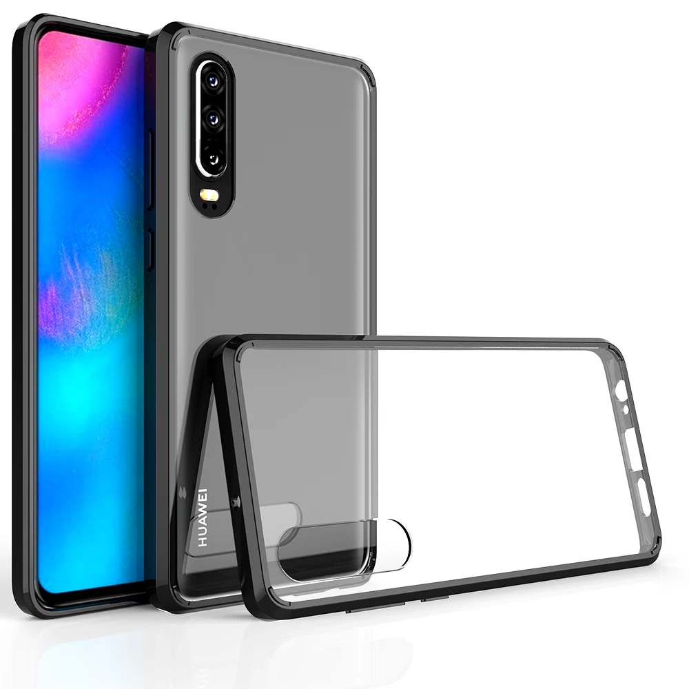 

Hybrid Shockproof Cover Air Cushion Frame Case For Huawei P30 Plus Acrylic Crystal Clear Back Shell For Huawei P30 Pro Lite P 30