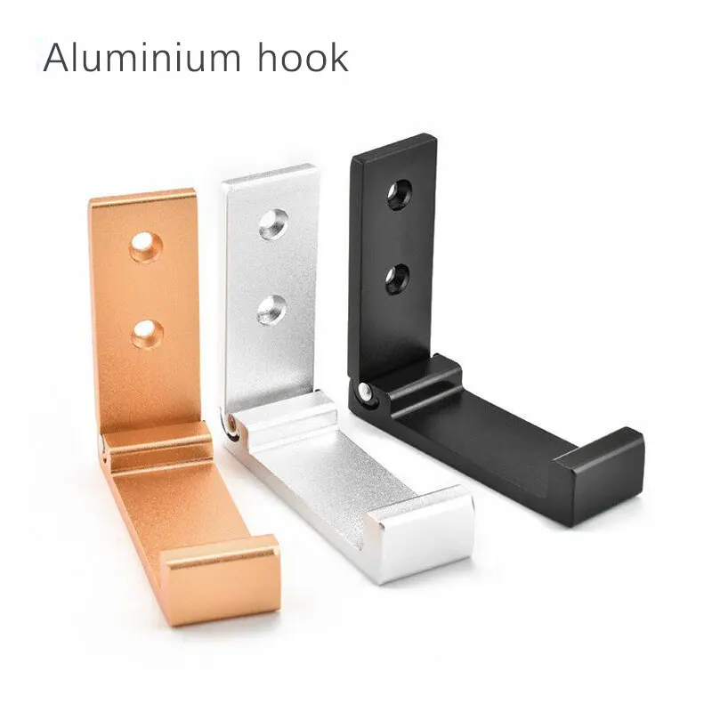

Aluminium hook Door Bathroom Kitchen Bar Wall Decor Hanger for Hanging Clothing Key Bag and Towel