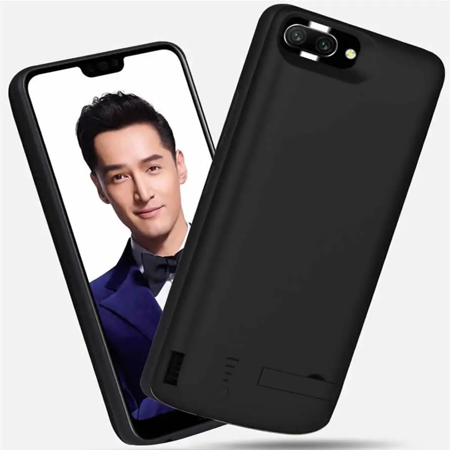 6500 мАч Внешний аккумулятор для Honor 10 чехол батареи Huawei внешний USB зарядное