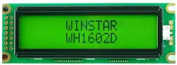 WH1602D WINSTAR 16*2 lcd 5 V moduleкоторый встроен с контроллером ST7066 IC или аналоговым экраном зеленая подсветка Новый и оригинальный