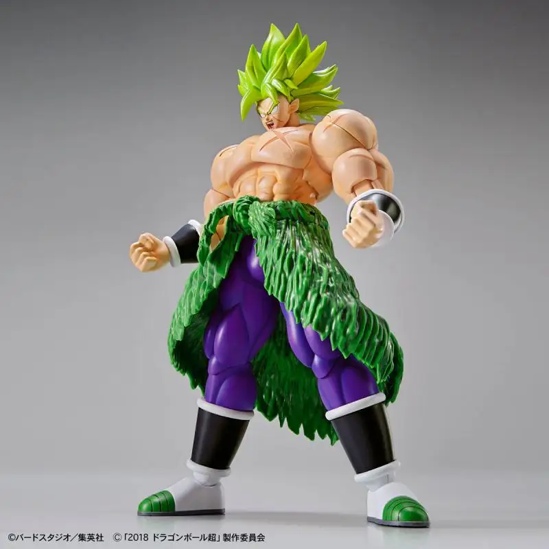 Подлинная Bandai фигура-подъем стандартная сборка Dragon Ball Супер Saiyan Broly полная мощность пластиковая модель Фигурка