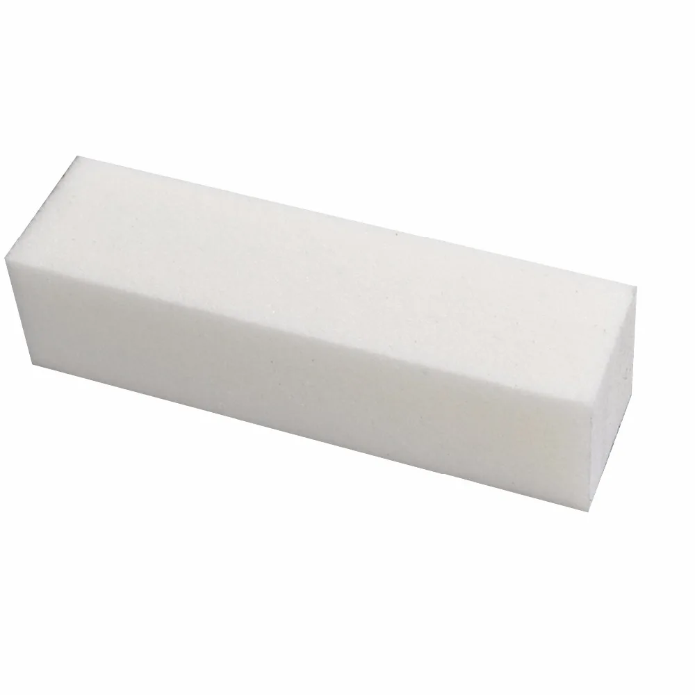 

YZWLE Hot Sale 10Pcs/Lot White Nail Art Buffer File Block Pedicure Nails Buffing Sanding Polish