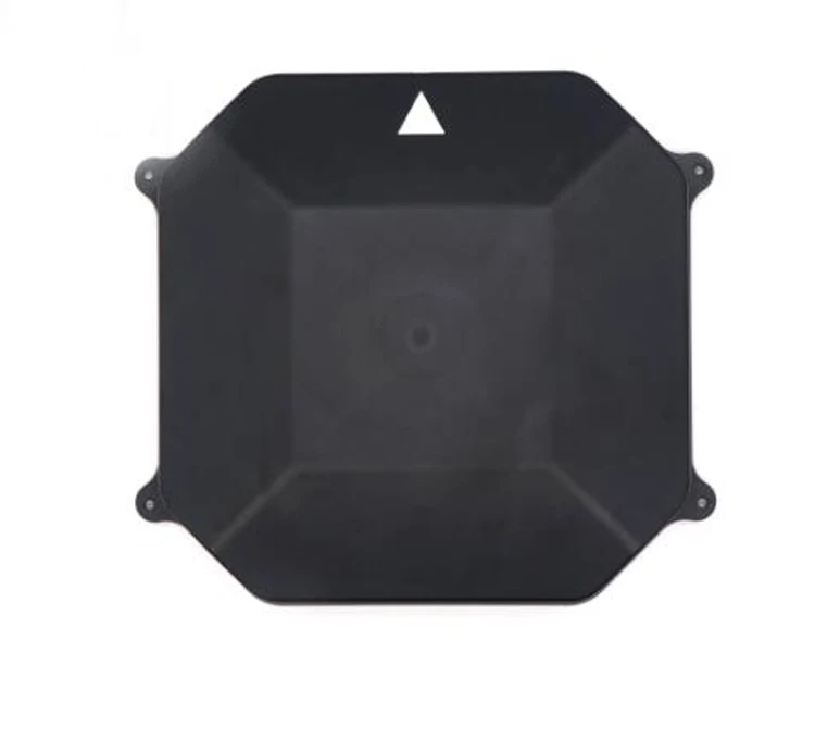 Yuenhoang 1PC ABS Integrated Molding Upper Cover Four-axis/Six-axis Black Top Cover Shell for Plant Agriculture Drone Head Cover