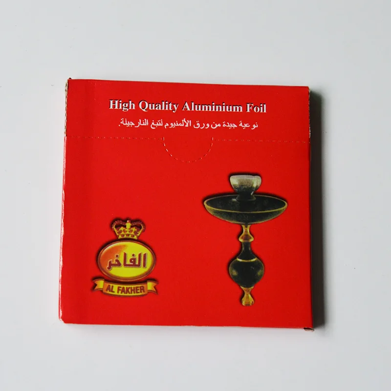 0,02 мм 50 шт./упак. кальяна алюминиевый Фольга с отверстием для чаша для кальяна Чичи наргиле, аксессуары