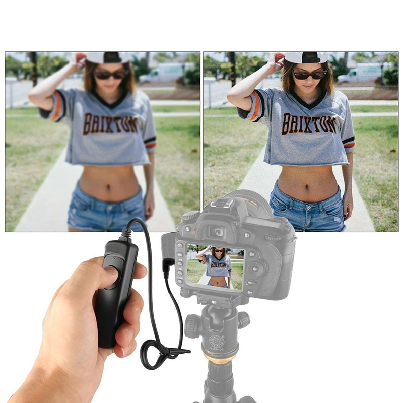 

Remote Controller RS-60E3 Remote Shutter Release Camera Cord for Canon 500d 450d 700D 650D 550D 60D 600d G1X/G15/G12 1000d 1100d