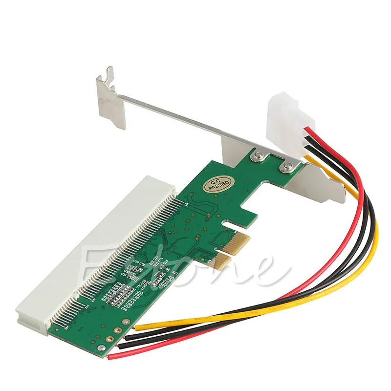 Высокая эффективность 66/33 МГц 4 Pin PCI E для шина Riser Card адаптер конвертер|to pci|pci-e to pci