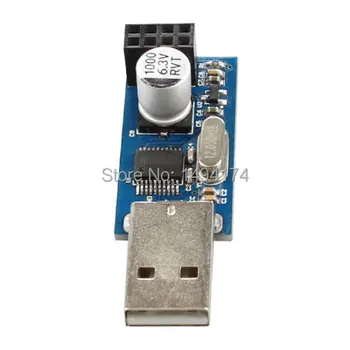 

WQScosea Q8S-95 CH340T CH340G USB to ESP8266 Serial Wireless Wifi Module Computer Phone PC Communication Microcontroller Adapter