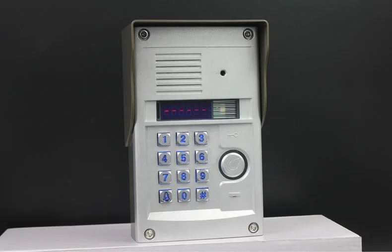 ZHUDELE 4*10 1 дюйма монитор RFID пароль и ID карта видеодомофон домофон с ИК камерой