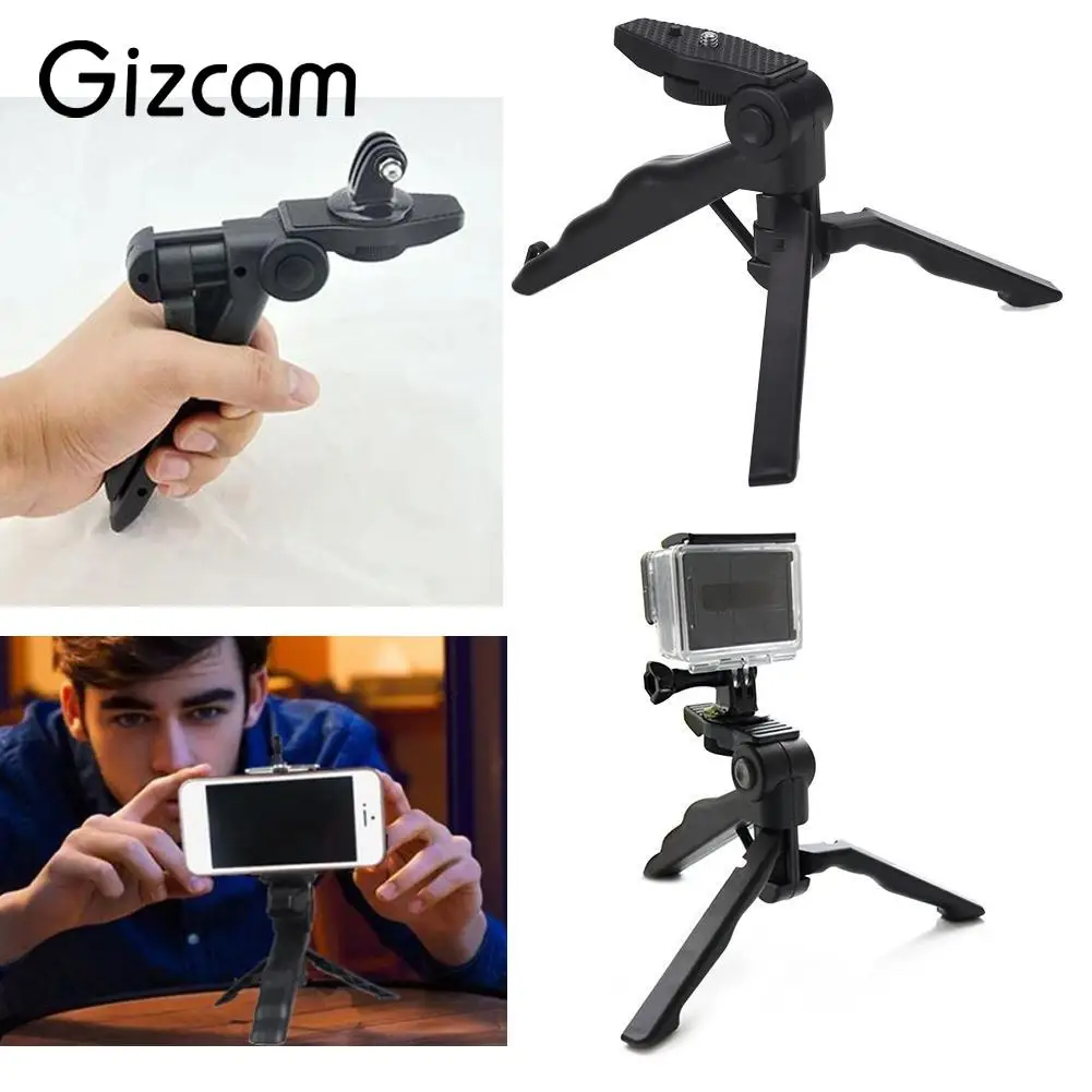 Monopod 0.5KG Load Video Sturdy Mini Tripod Stand Black Grip Stabilizer 1/4 Thread Camcorderin
