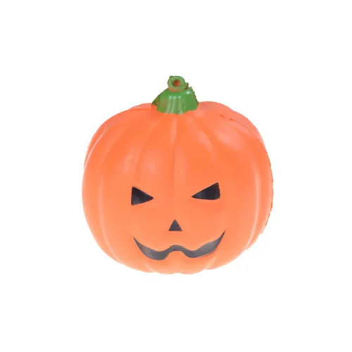 1PCS PU Halloween pumpkins slow rising Squishy Charm mobile phone strap Party Favor Wholesale