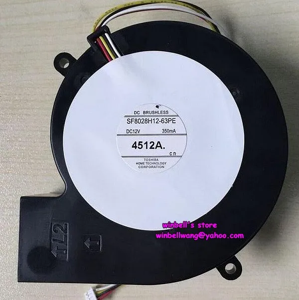 Абсолютно EH-TW5800C/TW5810C/TW6500C проектор вентилятор SF8028H12-63PE 12V 350mA 4wires