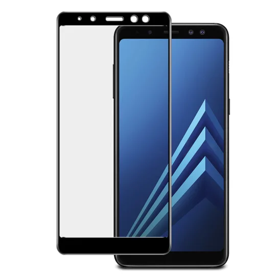 Защитное стекло закаленное 3D 9H для Samsung Galaxy A6 Plus|Защитные стёкла и плёнки| |